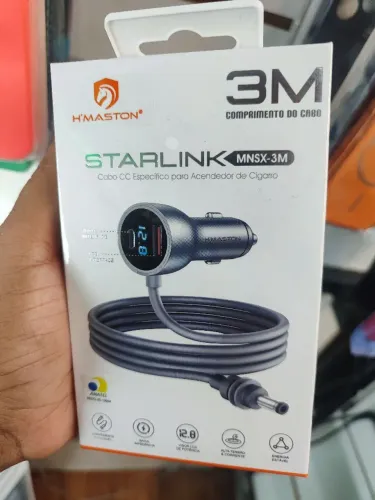 Cabo veicular para starlink