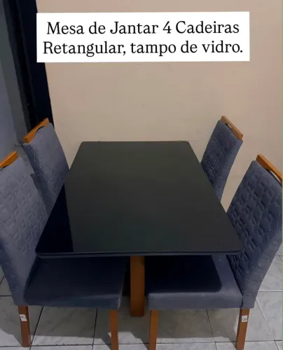 Vendo Mesa de jantar 4 lugares