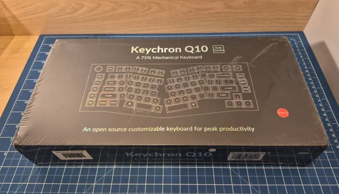 Keychron Q10 (Navy Blue - B) - Alice Layout (Novo) - Switches Gateron G Pro Reds