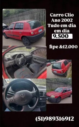 Renault Clio RL / Yahoo/ Authent. 1.0 8V 5P 2002