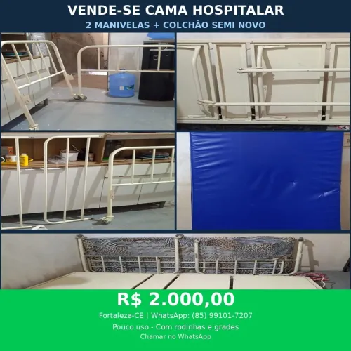 Vende-se Cama Hospitalar.