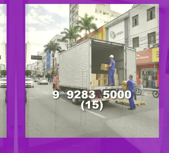 Frete rápido e seguro! Faça sua mudança com tranquilidade e qualidade!