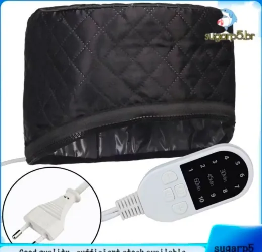 FRETE GRÁTIS> *TOUCA TÉRMICA ELÉTRICA HIDRATAÇÃO - TRATAMENTO *<br>