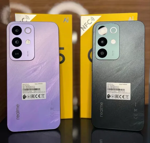 Realme c85 PRO 4G NFC 256GB 08GB RAM Roxo Verde Lacrado Entregamos Grátis 
