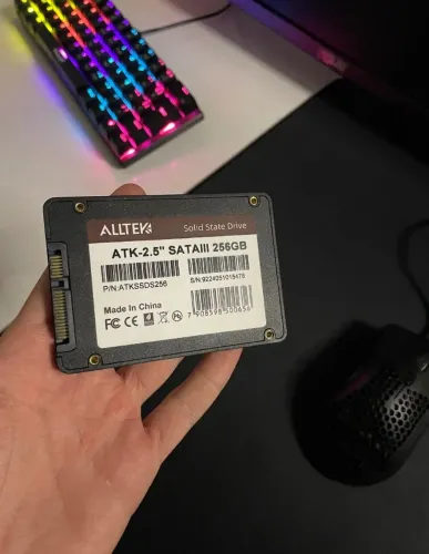 SSD 256GB NOVO!