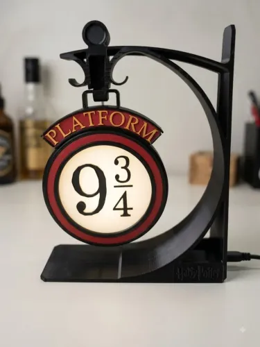 Luminária Plataforma 9/¾ - Harry Potter