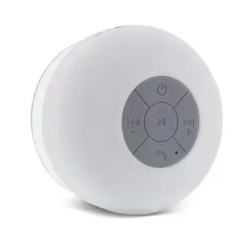 Caixa De Som Bluetooth A Prova DAgua - Branca