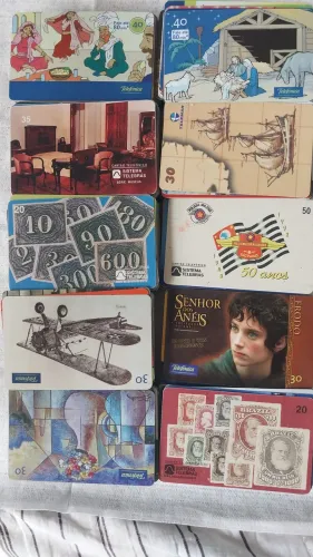 Cartões Telefônicos variados 
