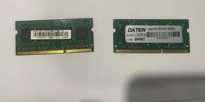 memoria ram ddr3 4gb e 2gb 1600mhz