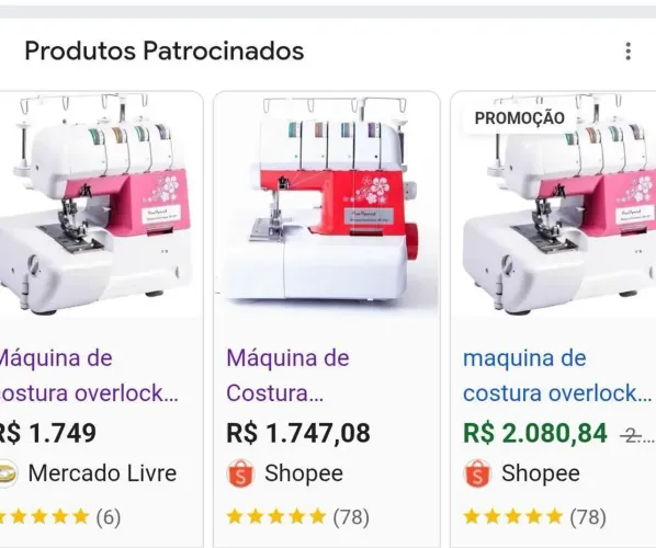 Máquina de Overloque portátil Sun Special