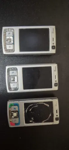 3 celulares Nokia N95 para peças