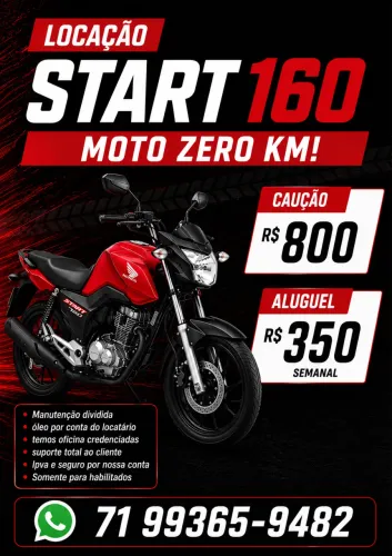 ALUGA-SE START 0KM