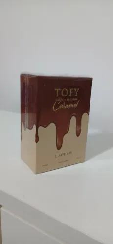 Perfume Tofy caramel 100ml eau de parfum.