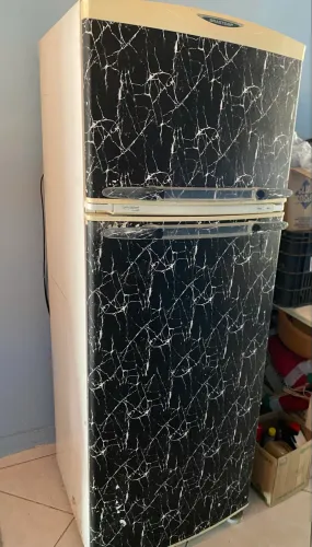 Geladeira Brastemp 220v usada funcionando
