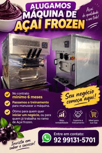 Máquina de Açaí Frozen