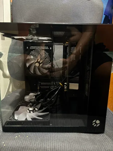 Gabinete Gamer Preto Bluecase com 5 Fans Bg-066 Life Pro, novo nunca usado na caixa