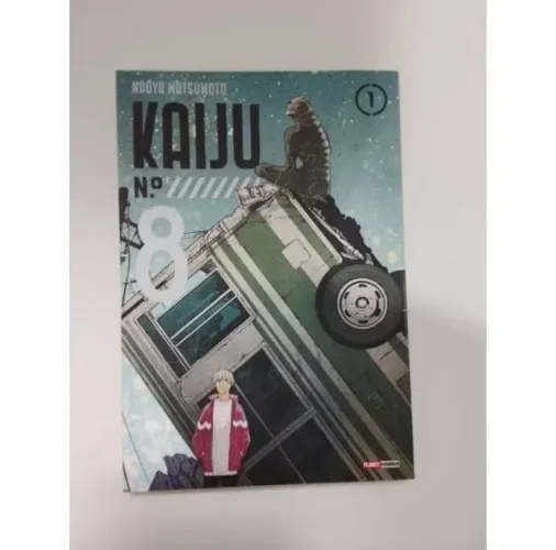 Mangá Kaiju n8 volume 1 capa variante 