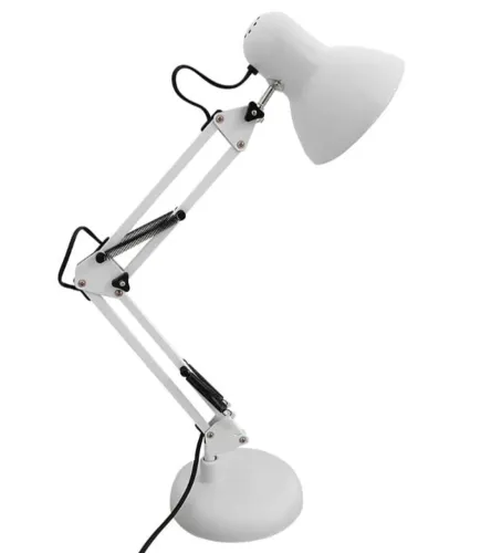 luminária de mesa articulada