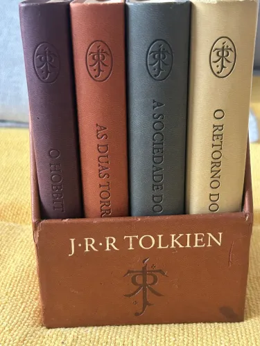 box livros senhor dos anéis
