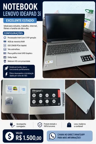 Notebook Lenovo 