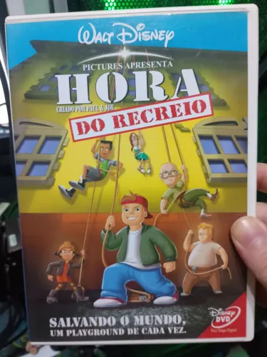 Dvd hora do recreio salvando o mundo, um playground de cada vez Disney