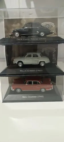 Miniaturas carros anos 60