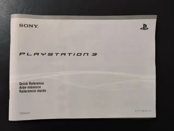 Manual (Playstation3) Sony