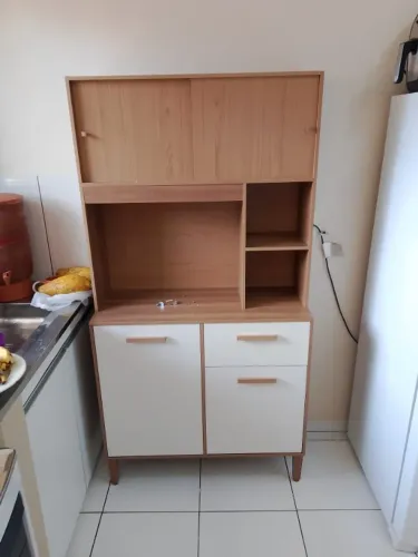 Armário de Cozinha Kit Lancer - Entrega e Monta na Hora