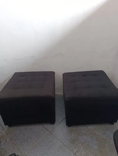 2 PUFFS GRANDE- PRETO