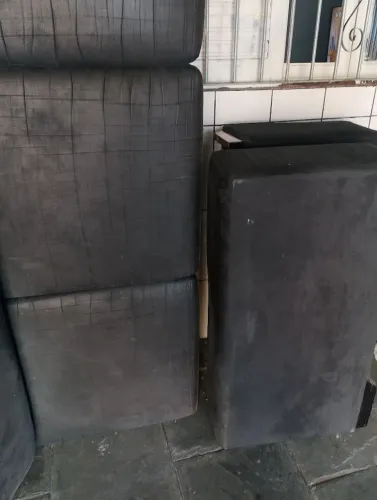 Sofá de 3 lugares retrátil