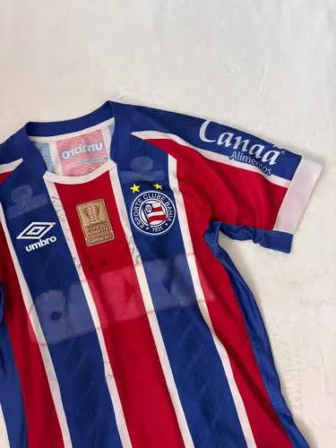 Camisa oficial do Bahia autógrafada