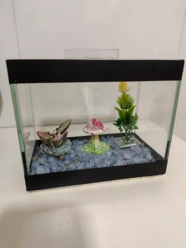 Beteira para peixinho aquário pequeno