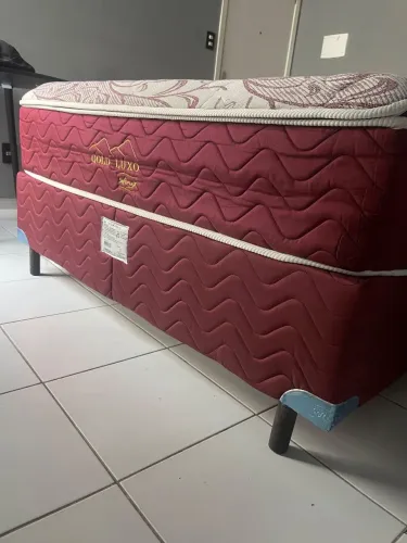 Cama box Goldl Luxo casal