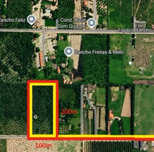[AF] - TERRENO PLANO e RETANGULAR com 20.000m² em São José de Mipibu!!