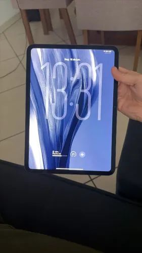 iPad Pro M5 tela 11 256gb memória 12gb ram 2025 ( 1 mês de uso bateria 100%)