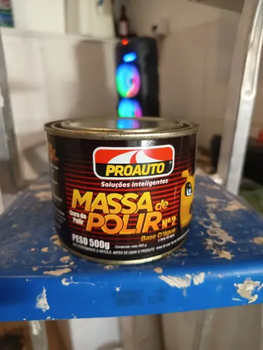 Massa de polir Proauto nova