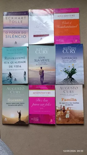 Coleção livros Augusto Cury