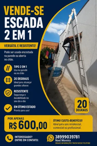 ESCADA 2 EM 1