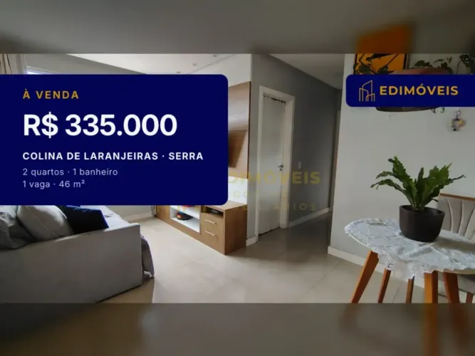 Apartamento 2 quartos na Colina de Laranjeiras, perto de tudo que você precisa