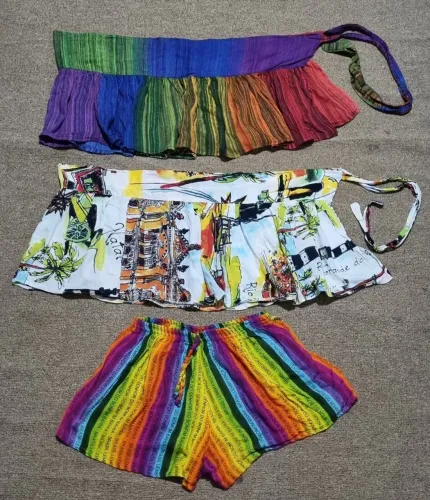 Shorts e saia de transpassar PP pra vc arrasar na praia e piscina