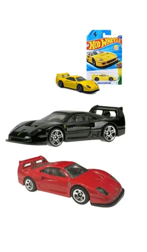 Hot Wheels Ferrari F40 competizione Kit c/ 3