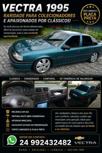 Chevrolet Vectra GLS/expres.2.2/ 2.0 E 2.0 CD 8V 1995