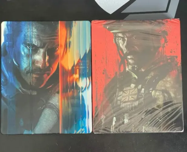 KIT Steelbooks CALL OF DUTY BLACK OPS 7 + MODERN WARFARE 3 (SEM JOGOS) PS4/PS5