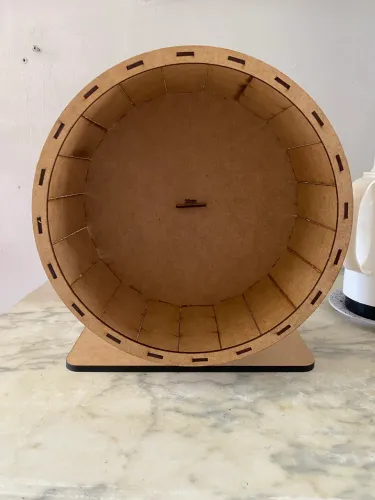Roda Hamster e ratos de MDF