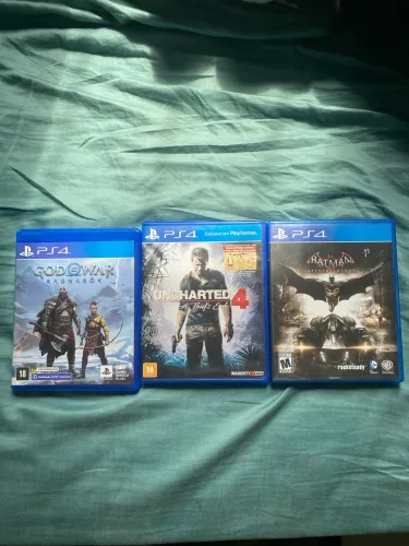 Lote 3 jogos ps4