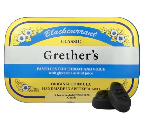 Grether?s Pastilhas De Groselha Preta sem açúcar 