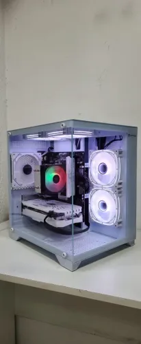 PC GAMER BRANCO RYZEN 5 5500 + GTX 1660 TI 6GB