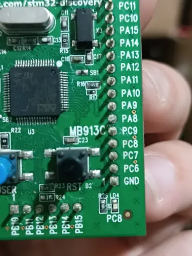 Placa De Desenvolvimento Stm32 Discovery STM32F100RBT6B