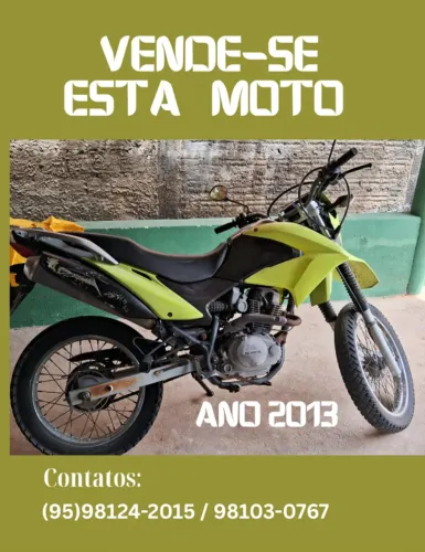 Vendo Moto Bros 2013