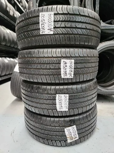 Jogo de pneus 205 55 aro 16 Goodyear